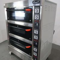 Amalfi 3D6T 3 Deck Pizza Oven (2)