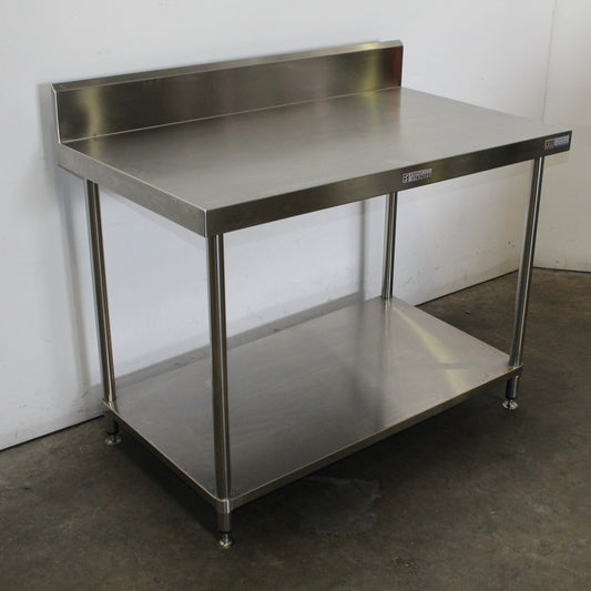 Simply Stainless 1200mm Splashback Bench (2)