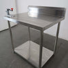 Stainless Steel Bench With Splashback (2)