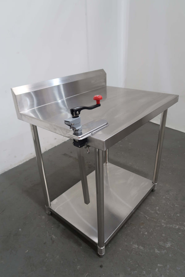 Stainless Steel Bench With Splashback (4)