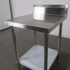 Stainless Steel Bench With Splashback (2)