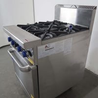 Cookrite AT80G4B-0 4 Burner Range Oven (2)