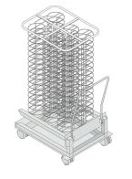 Rational 60.22.182 - Mobile Plate Rack