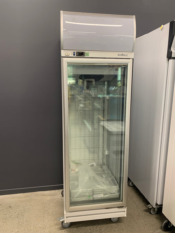 BROMIC 1 GLASS DOOR FAN FORCE FREEZER 444L