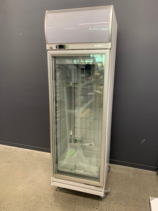 BROMIC 1 GLASS DOOR FAN FORCE FREEZER 444L