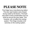 Polar G-Series 2 Door Upright Fridge White 1200L
