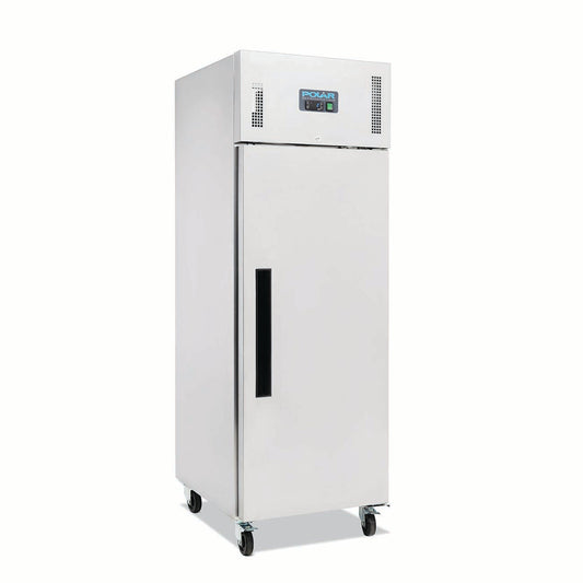 Polar G-Series Upright Fridge White 600L