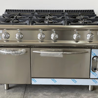 Baron 7PCF/G1205 6 Burner Gas Oven