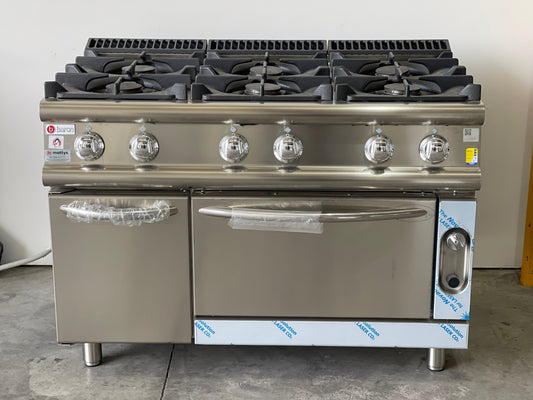 Baron 7PCF/G1205 6 Burner Gas Oven