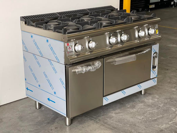 Baron 7PCF/G1205 6 Burner Gas Oven