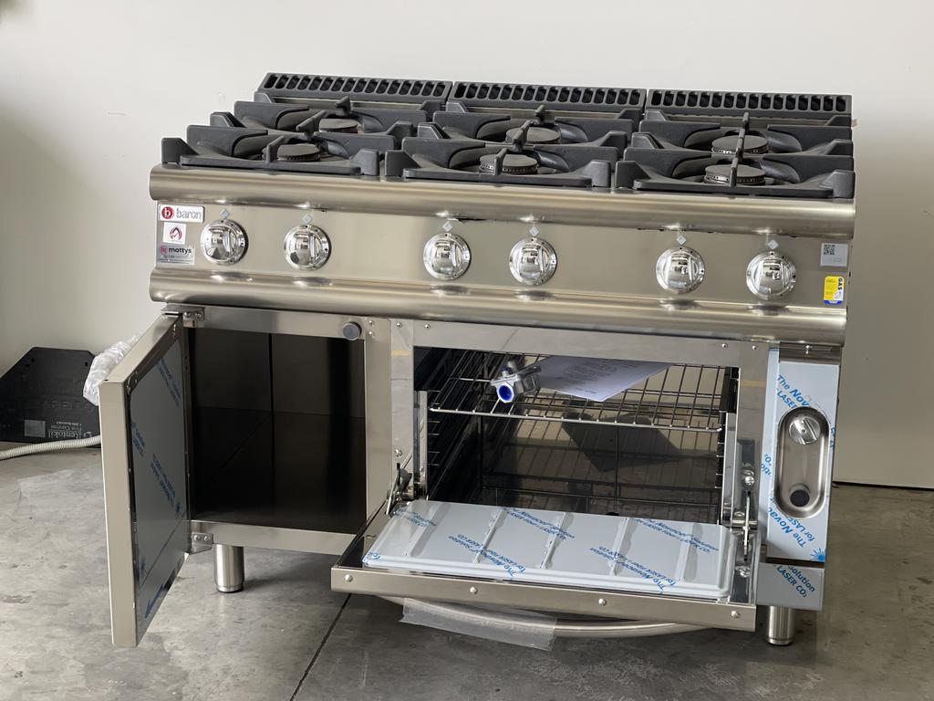 Baron 7PCF/G1205 6 Burner Gas Oven