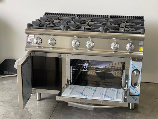 Baron 7PCF/G1205 6 Burner Gas Oven