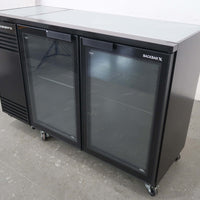 Skope Back Bar Fridge2 Glass Doors BB380X-2SW