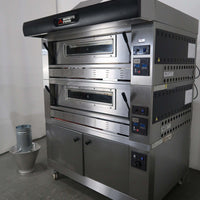 Moretti Forni P11OG-C/A2 2 Deck Pizza Oven