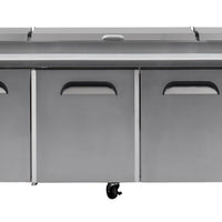 Bromic PP2370 - 3 Door Pizza Prep Fridge