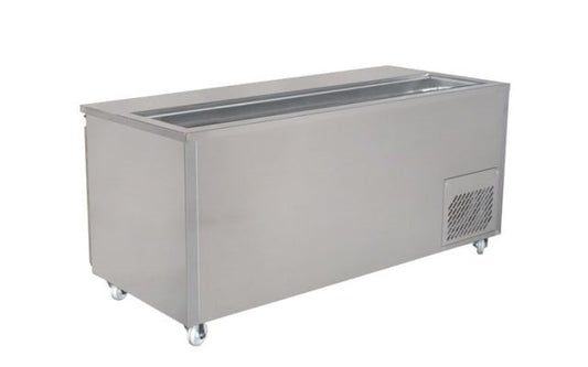 Woodson Sandwich Makeup Fridge Flat Deck 2 Door