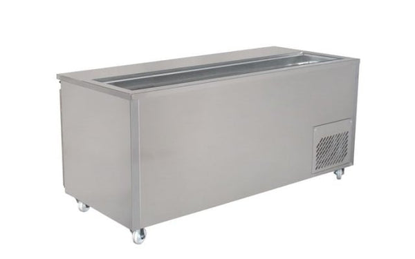 Woodson Sandwich Makeup Fridge Flat Deck 2 Door