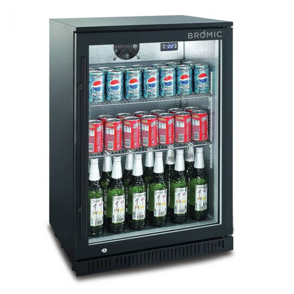 Chiller BB0120GD B/Bar 1DR Hinged 118L 870mm