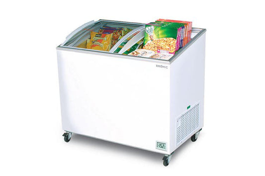 Freezer Chest CF0300ATCG 264L Curved GLS Top 3ft