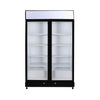 Chiller GM1000LBECO UP/R Black 2DR 960L