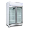 Chiller GD1000LF UP/R FF GLS 976L 2DR  L/Box