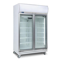 Chiller GD1000LF UP/R FF GLS 976L 2DR  L/Box