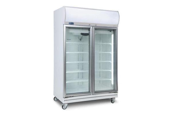 Chiller GD1000LF UP/R FF GLS 976L 2DR  L/Box