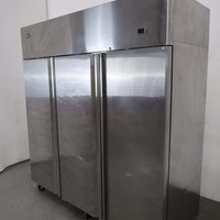 Quipwell TSC15 3 Solid Door Upright Freezer